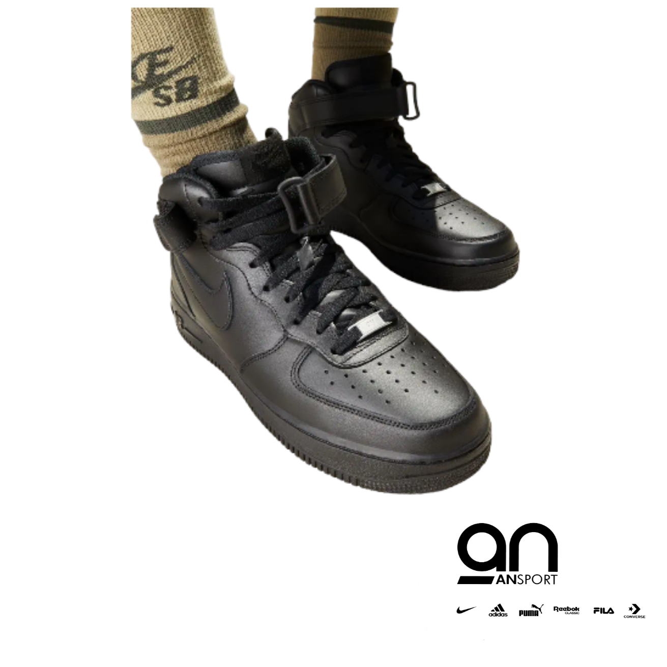NIKE AF1 MID NERA   .